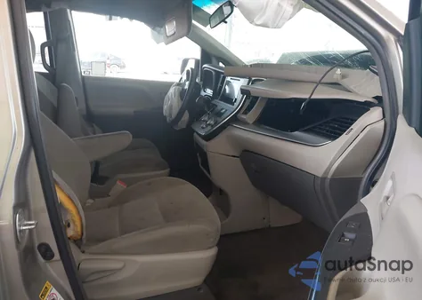 2017 Toyota Sienna L 7 Passenger from USA, damaged, VIN 5TDZZ3DC3HS780555